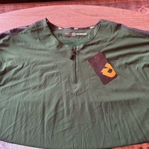 Demarini Baseball Warm Up Batting Shirt Windbreaker Mens XXL Green - Men